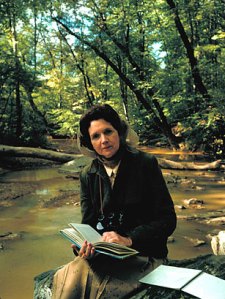 Rachel Carson, marine biologist, author of The Edge of the Sea, Under the Sea Wind, and Silent Spring. Alfred Eisenstaedt photo, Time Life Picture